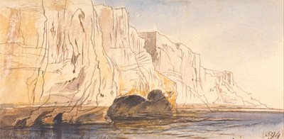 Abu Fodde, 4:00 PM, 4 March 1867 by Edward Lear